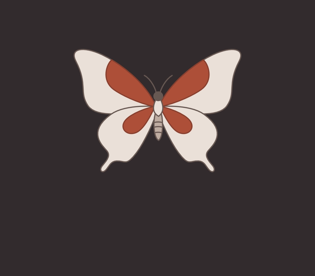 Illustration eines Schmetterlings als Metapher dafür, was eine gute Website auszeichnet